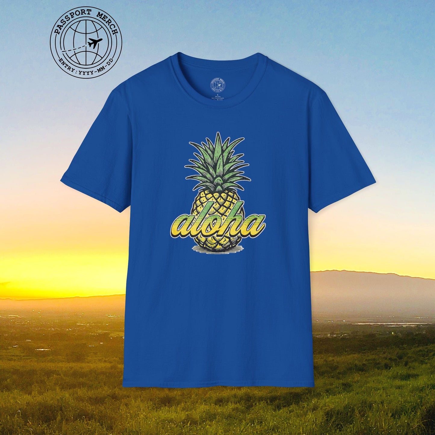 Maui Pineapple Aloha Hawaii T-Shirt