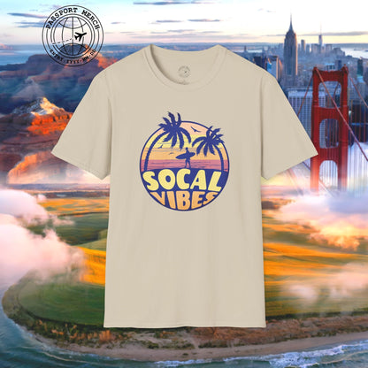 Retro SoCal Vibes, California T-Shirt