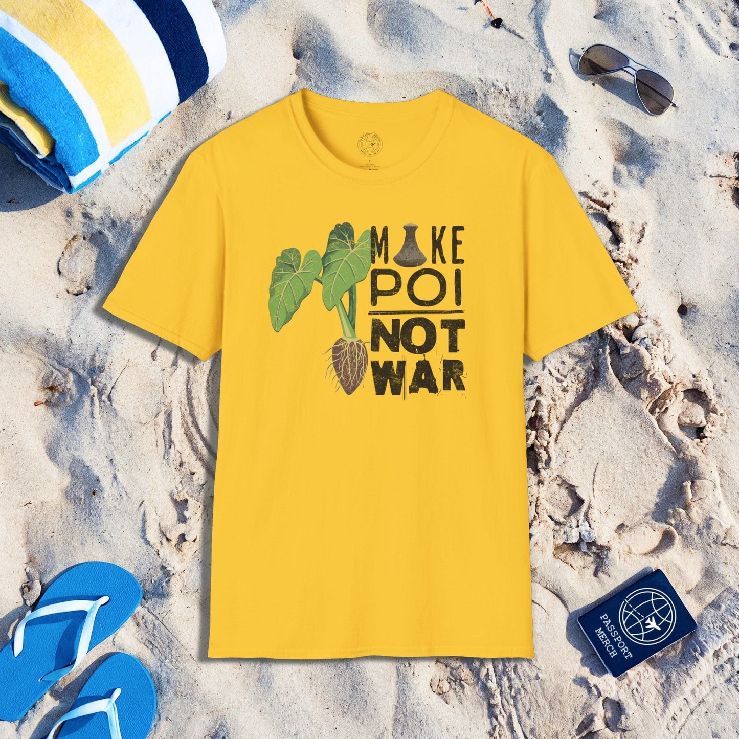 Make Poi Not War, Hawaii T-Shirt