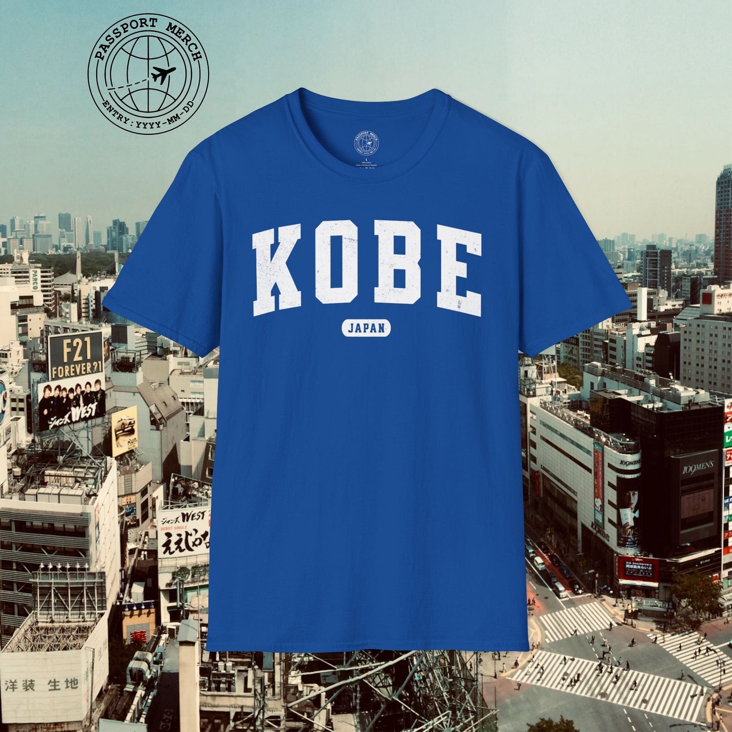 Classic Athletic (Bucket List Edition), Kobe, Japan T-Shirt