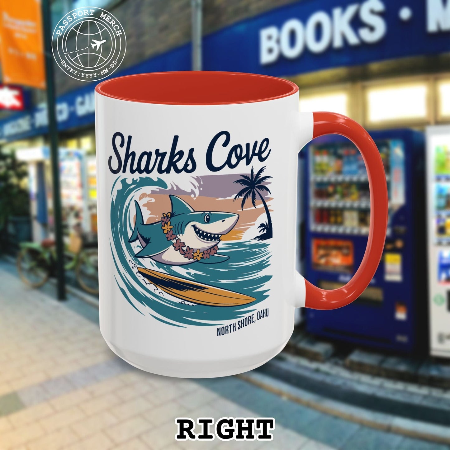 Sharks Cove Oahu, Hawaii 15oz Mug