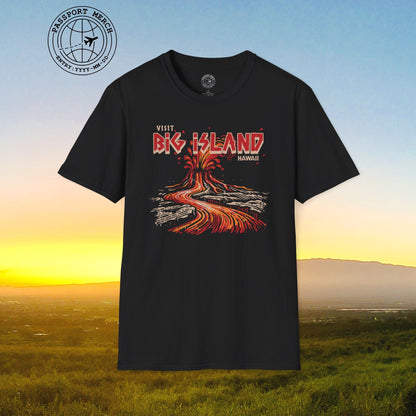 Vintage Visit Big Island, Hawaii T-Shirt