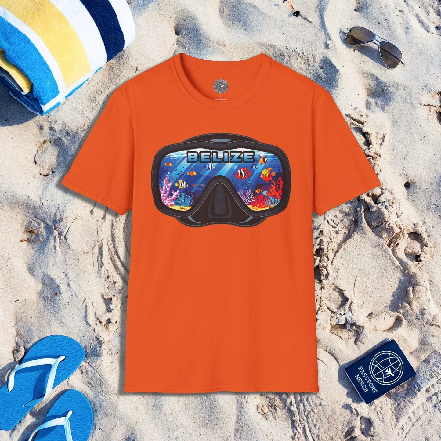 Underwater Reflections of Belize T-Shirt