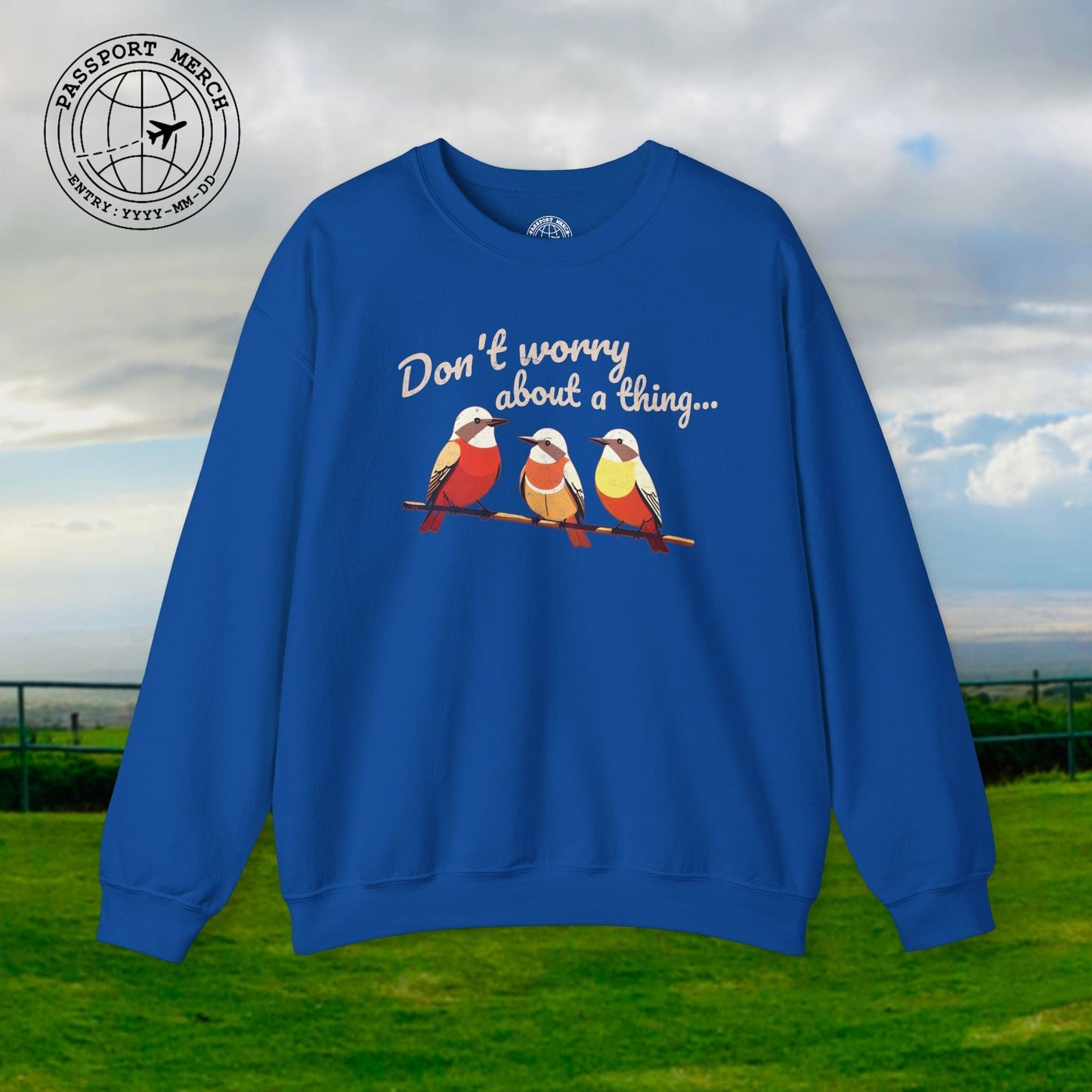 Three Little Birds, Jamaica Crewneck