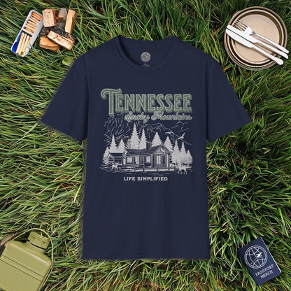 Life Simplified, Smoky Mountains Tennessee T-Shirt