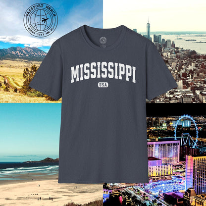 Classic Athletic, Mississippi (50 States Edition) T-Shirt