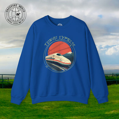 Tokyo Express, Japan Crewneck