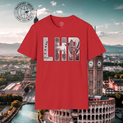 Airport Window London England UK LHR T-Shirt