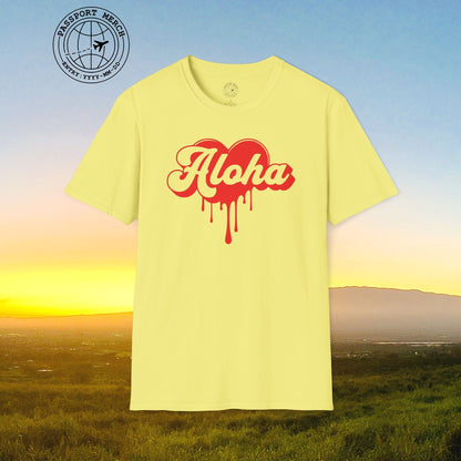 Aloha Melting Heart, Hawaii T-Shirt