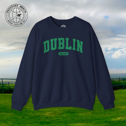 Classic Athletic (Bucket List Edition), Dublin, Ireland Crewneck