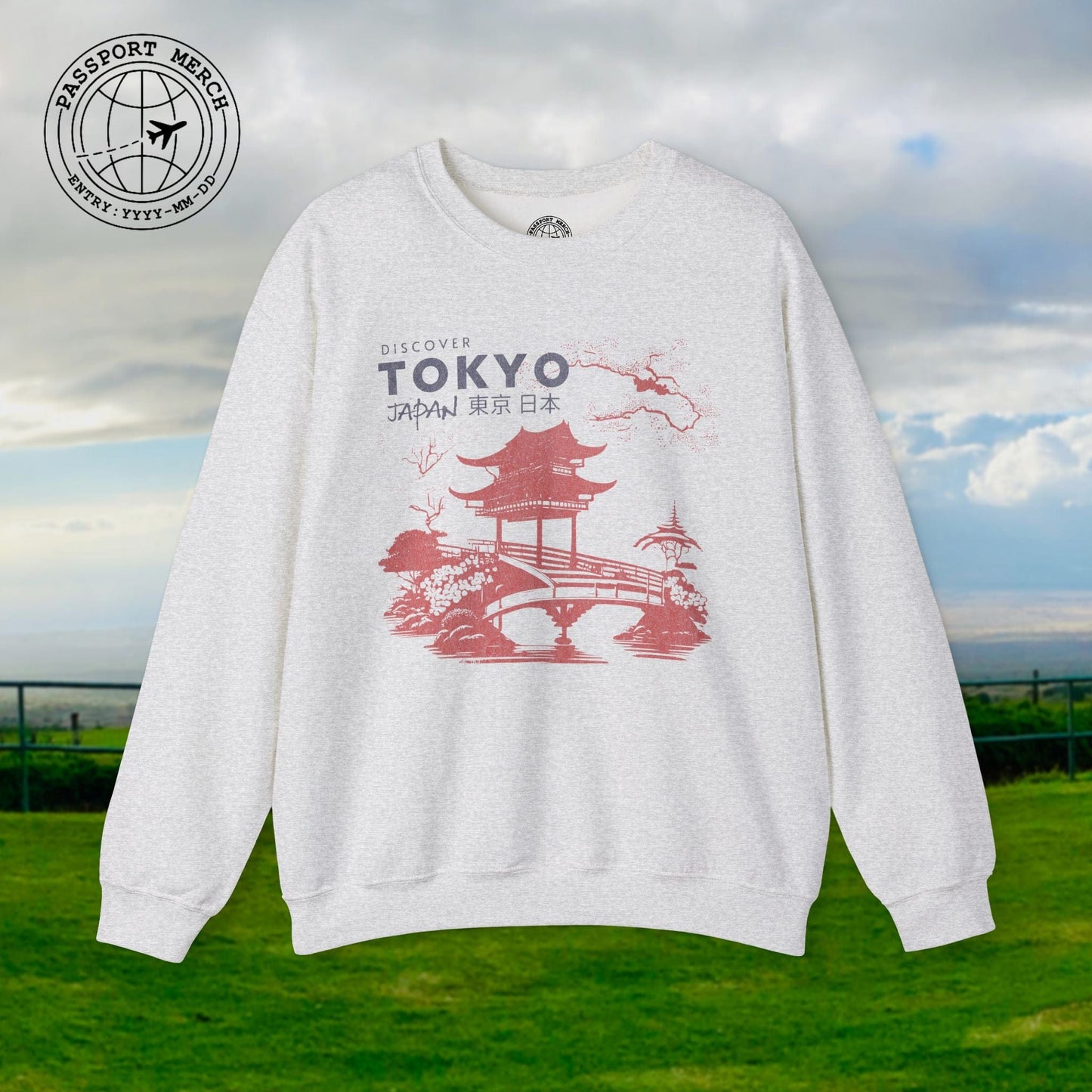 Discover Tokyo Japan Crewneck