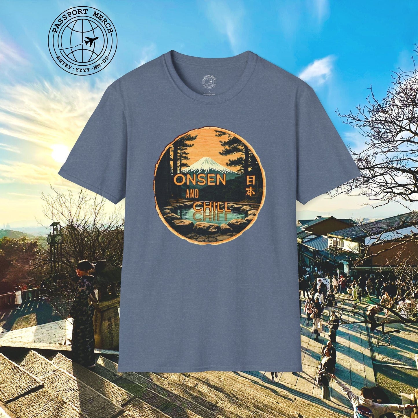 Onsen and Chill, Japan T-Shirt