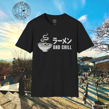 Ramen and Chill, Japan T-Shirt