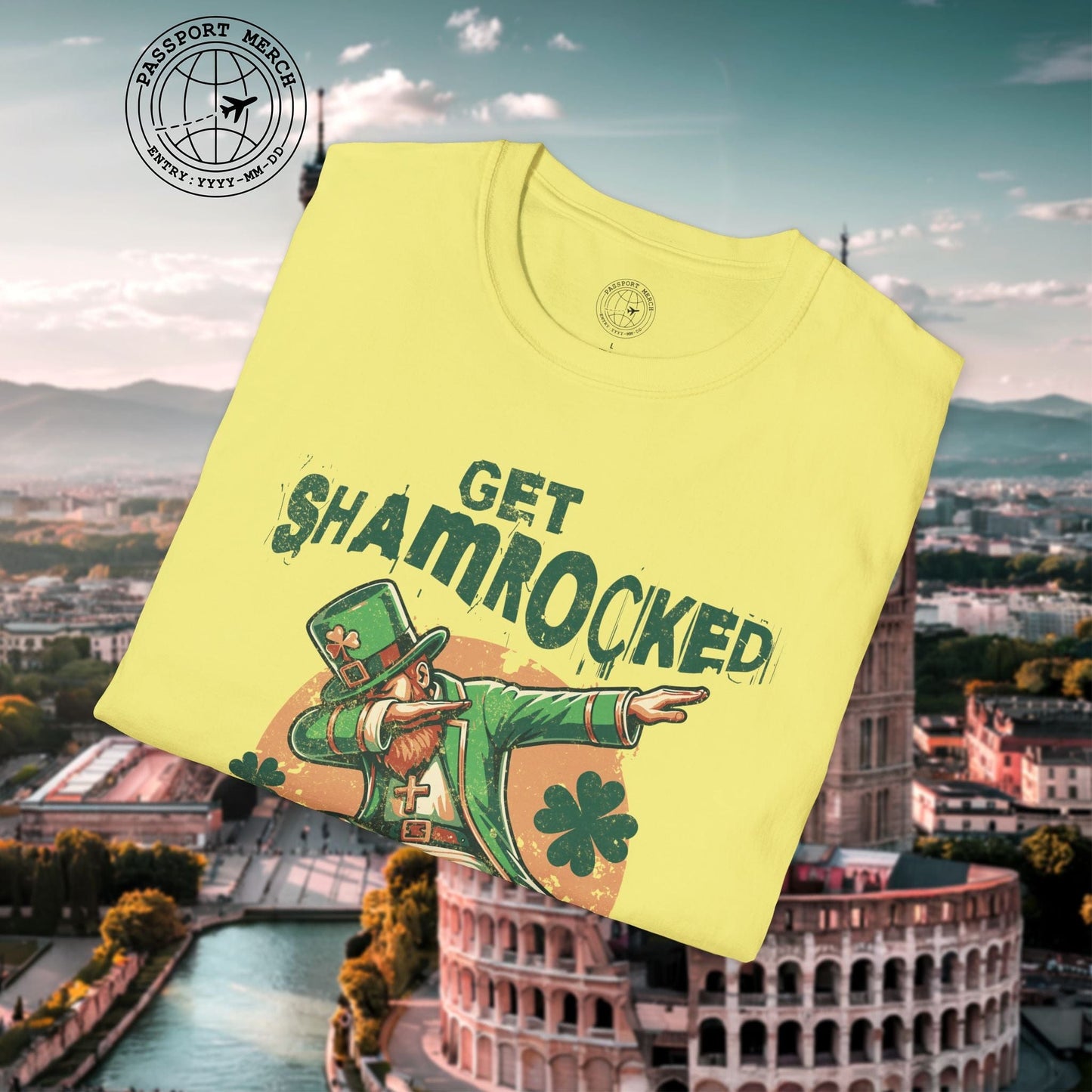 Get Shamrocked, Ireland T-Shirt