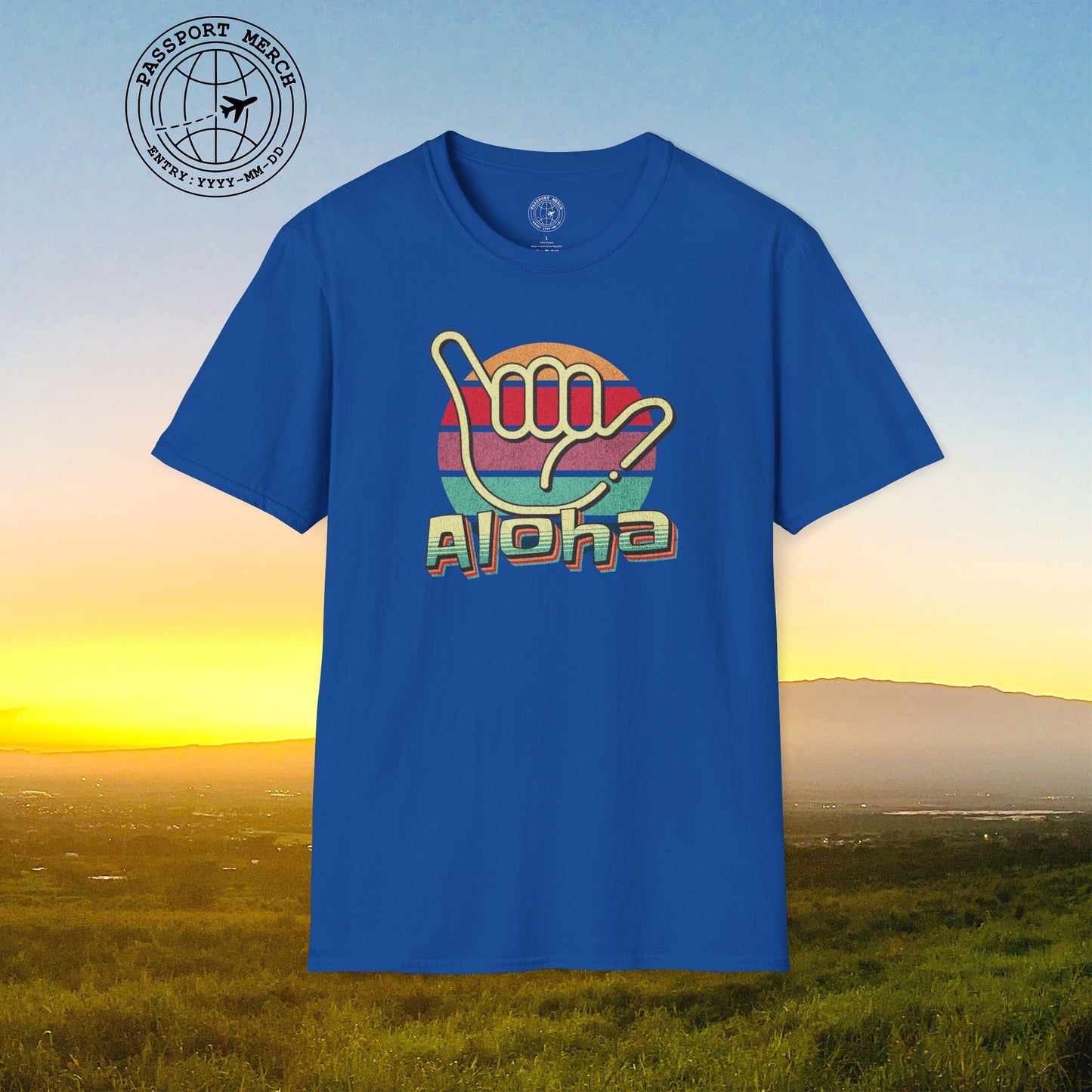 Vintage Retro Aloha Shaka, Hawaii T-Shirt