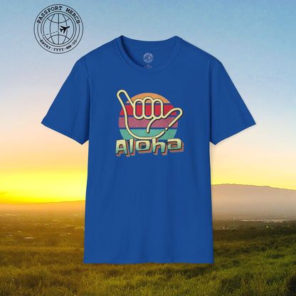 Vintage Retro Aloha Shaka, Hawaii T-Shirt