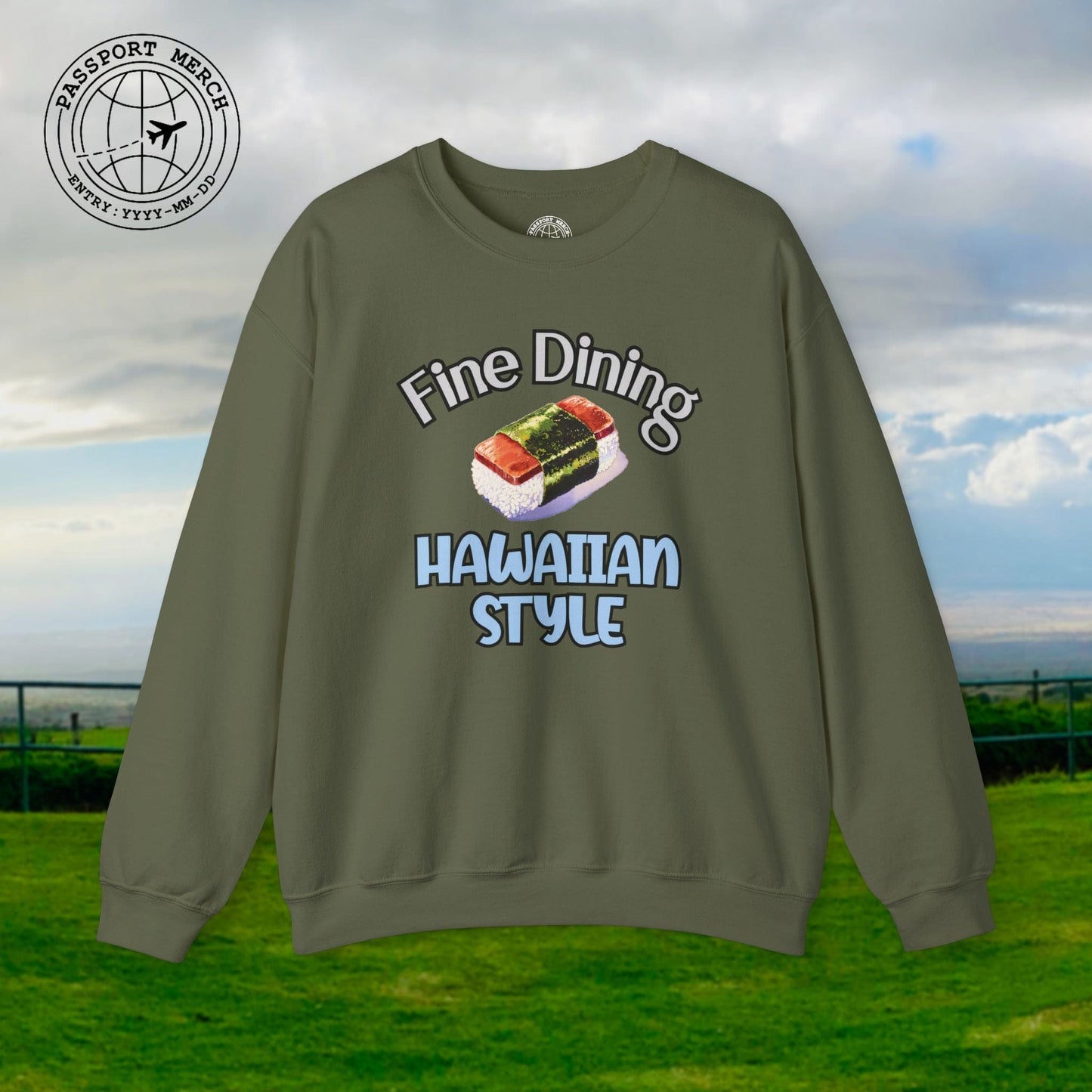 Musubi Fine Dining Hawaiian Style Crewneck