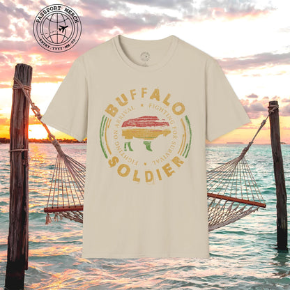 Vintage Buffalo Soldier, Jamaica T-Shirt