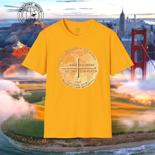 Four Corners - Utah, Colorado, Arizona, New Mexico T-Shirt