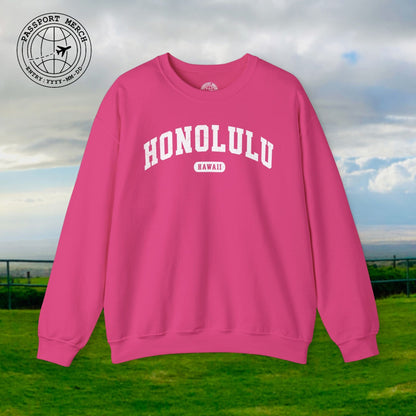 Classic Athletic, Honolulu, Hawaii (Fan Service) Crewneck