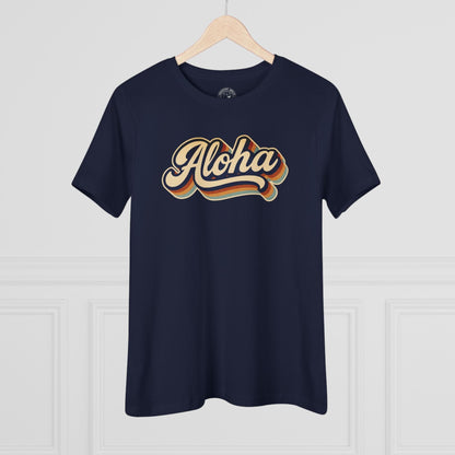 Classic 70s, Aloha, Hawaii, Womens Fit T-Shirt