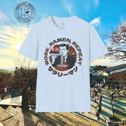 Salaryman - Work, Ramen, Repeat, Japan T-Shirt