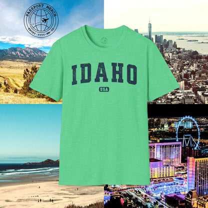 Classic Athletic, Idaho (50 States Edition) T-Shirt