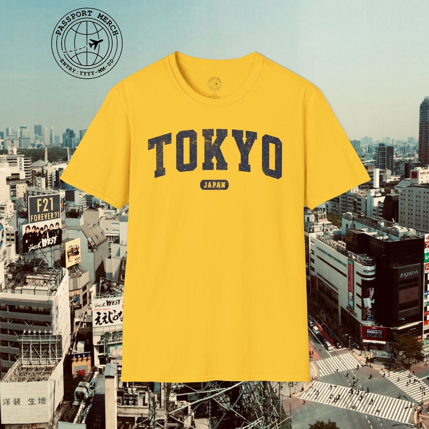Classic Athletic (Bucket List Edition), Tokyo, Japan T-Shirt