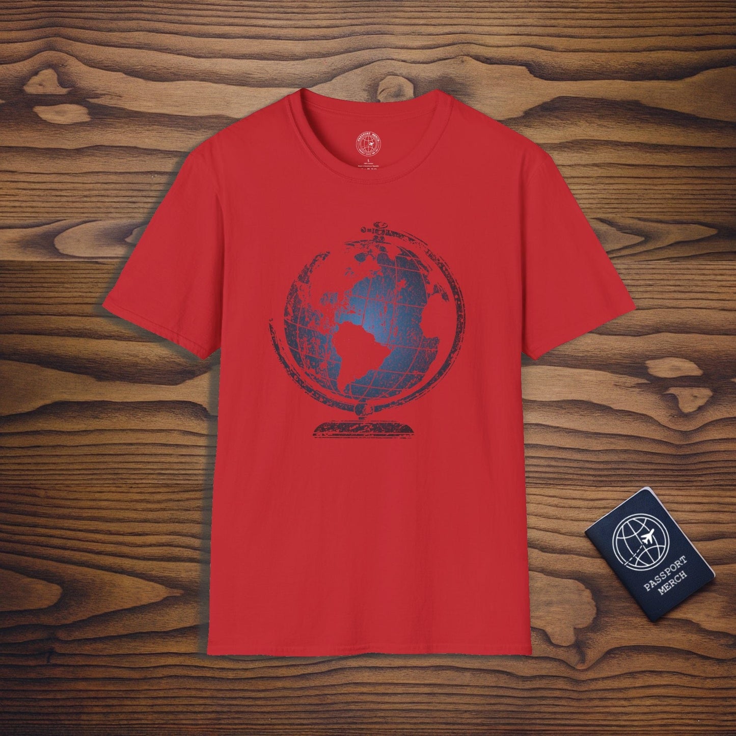 Vintage Globe Travel Inspiration T-Shirt