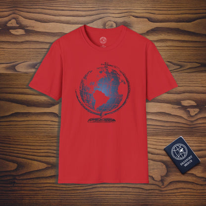 Vintage Globe Travel Inspiration T-Shirt