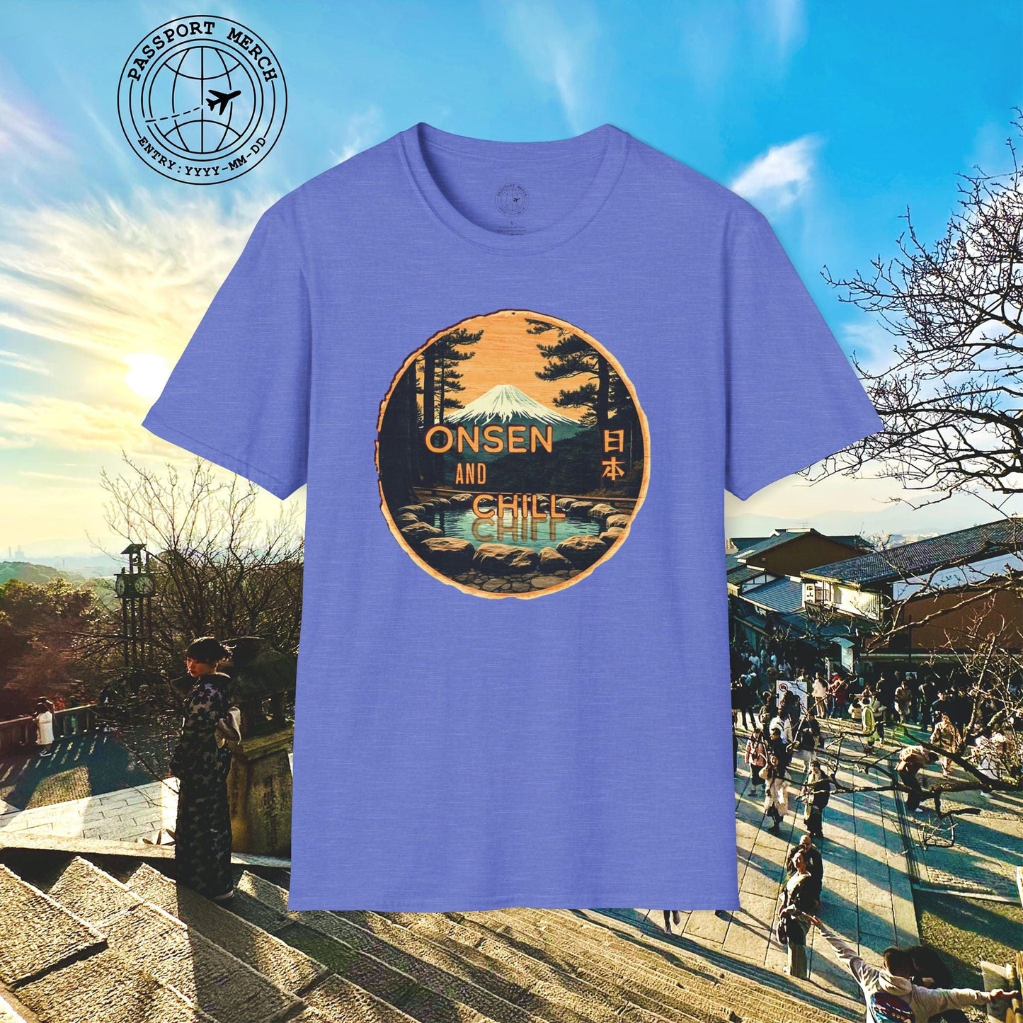 Onsen and Chill, Japan T-Shirt