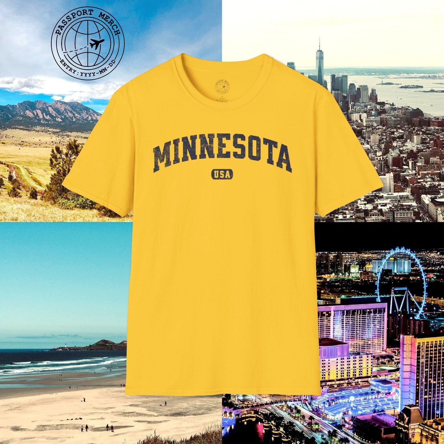 Classic Athletic, Minnesota (50 States Edition) T-Shirt