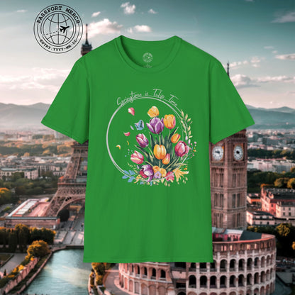 Springtime is Tulip Time in Holland T-Shirt