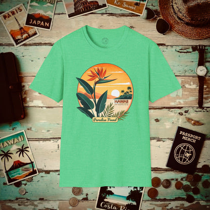 Retro (Bird of) Paradise Found, Hawaii T-Shirt