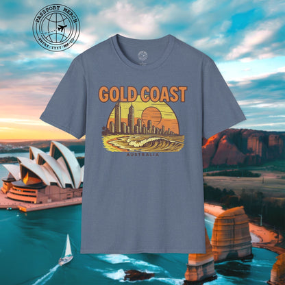 Gold Coast, Australia - 80's Vintage T-Shirt