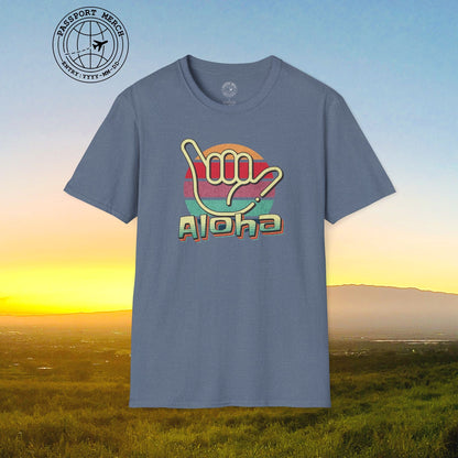 Vintage Retro Aloha Shaka, Hawaii T-Shirt