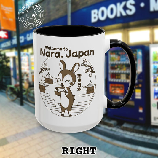Welcome to Nara, Japan 15oz Mug