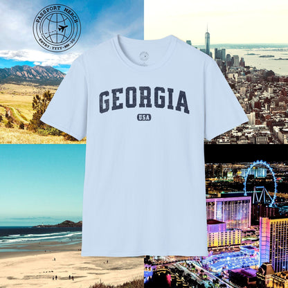 Classic Athletic, Georgia (50 States Edition) T-Shirt