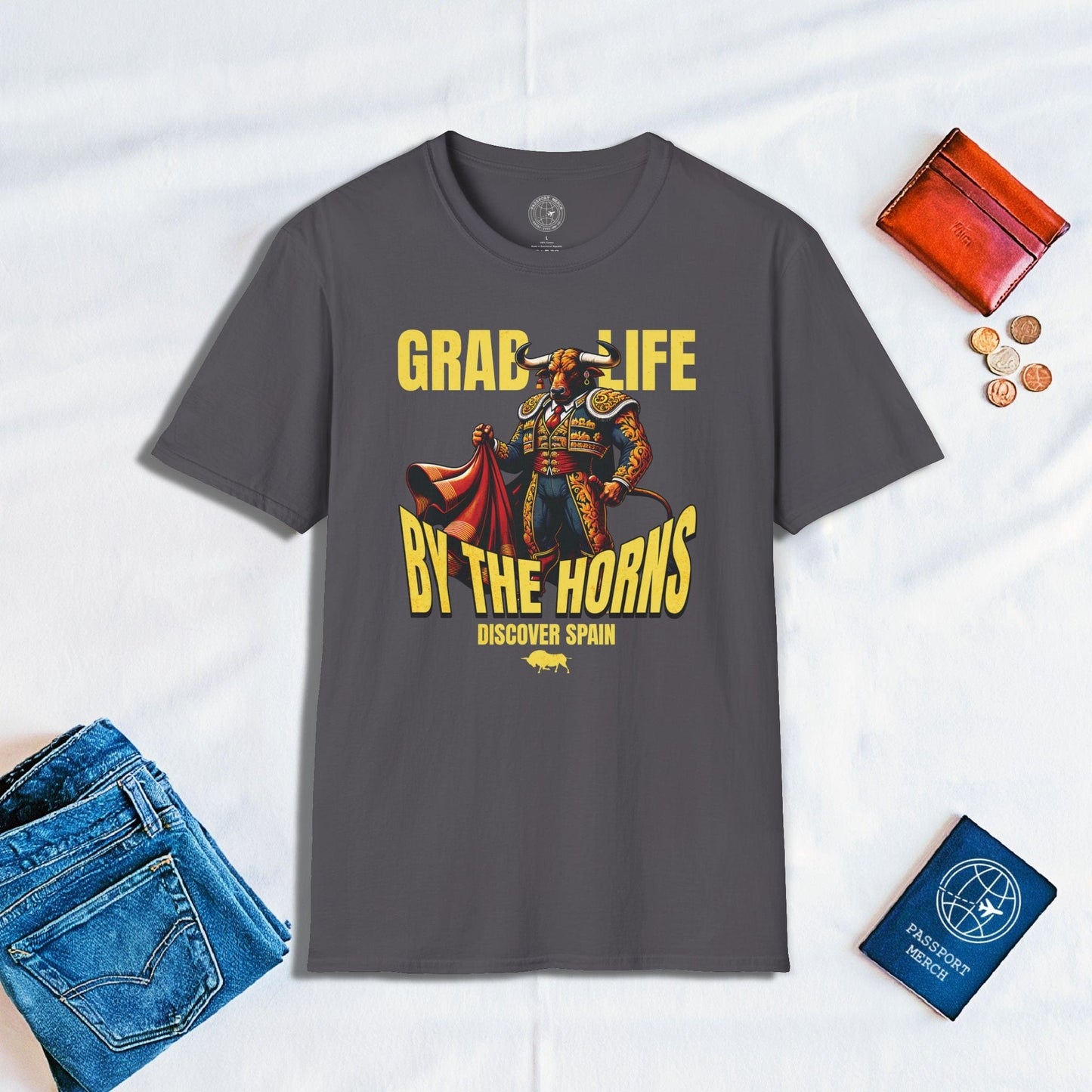 Grab Life By The Horns, Discover Spain T-Shirt