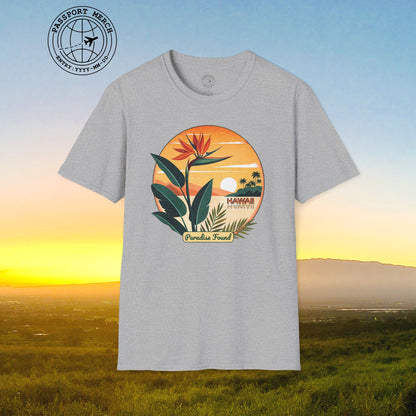 Retro (Bird of) Paradise Found, Hawaii T-Shirt