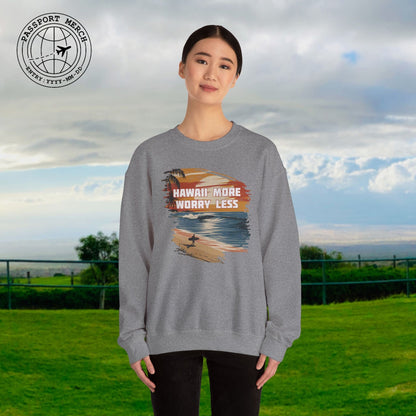 Hawaii More Worry Less Crewneck