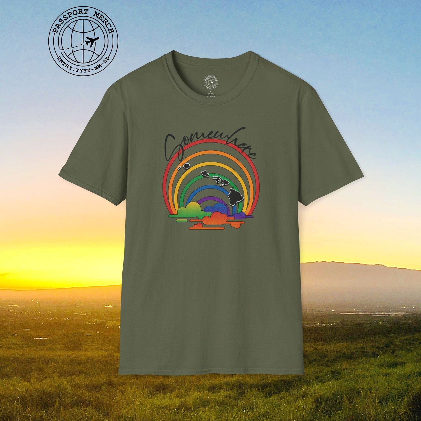 Somewhere Over the Rainbow Hawaii T-Shirt
