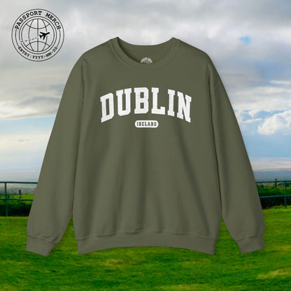 Classic Athletic (Bucket List Edition), Dublin, Ireland Crewneck