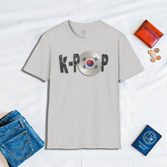 K-POP Vinyl, Korea T-Shirt