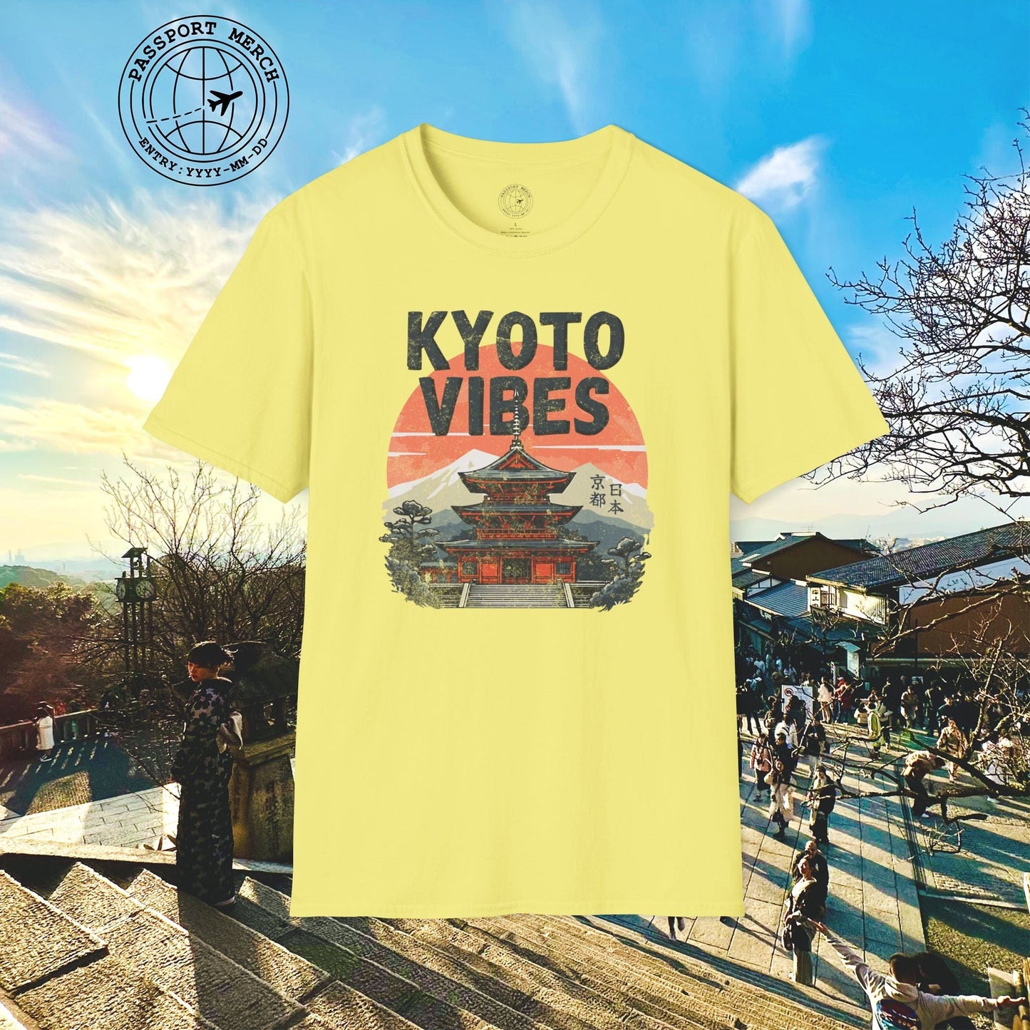 Vintage Kyoto Vibes, Japan T-Shirt