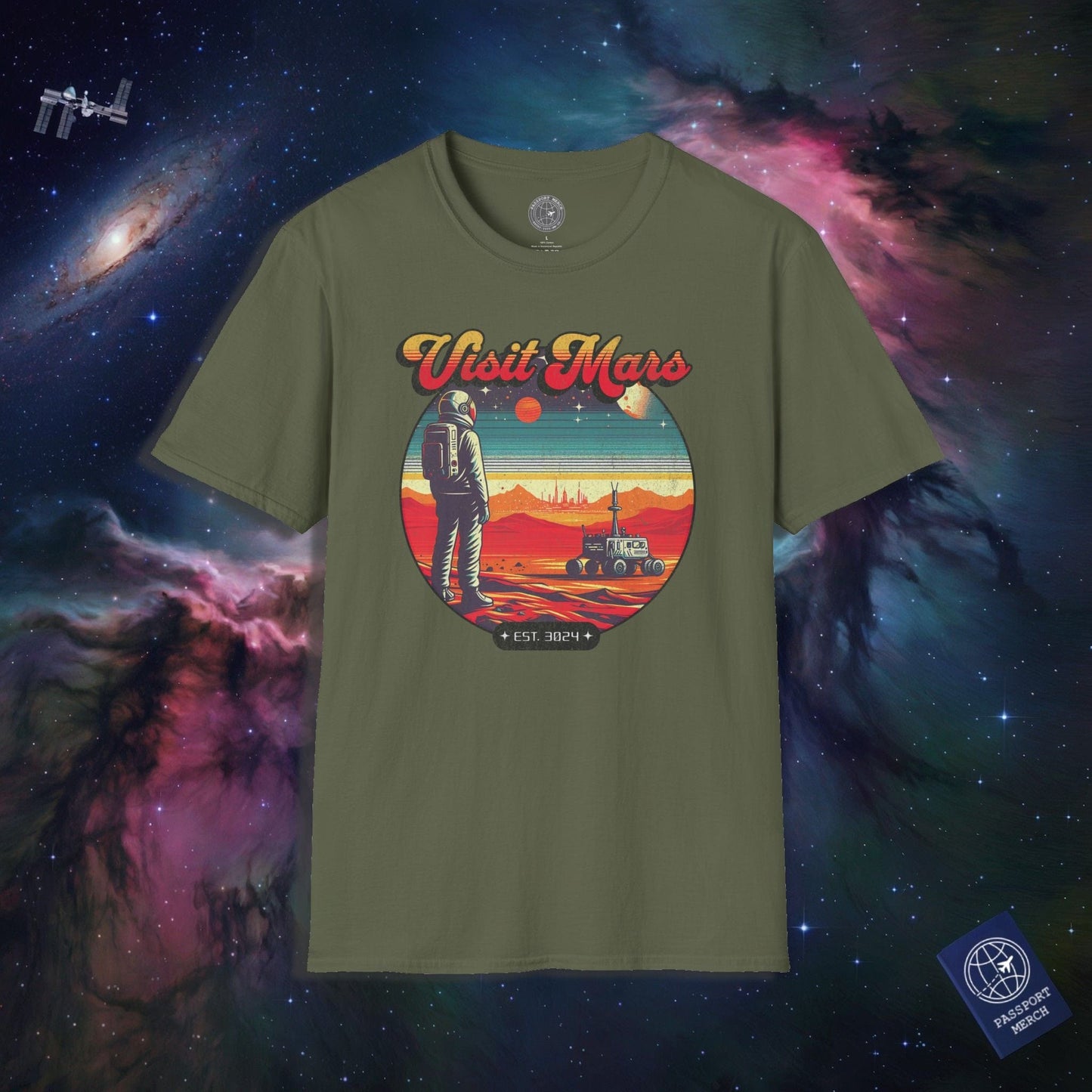 Visit Mars, Est. 3024 T-Shirt