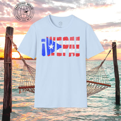 Wepa Puerto Rico Letter Flag T-Shirt
