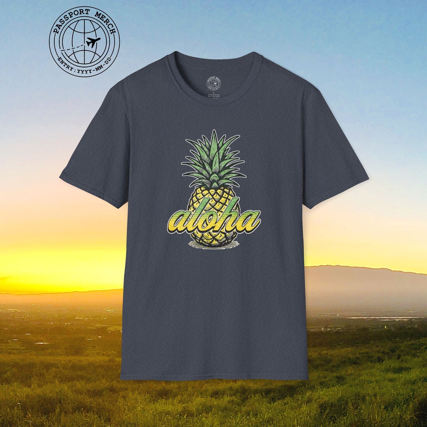 Maui Pineapple Aloha Hawaii T-Shirt