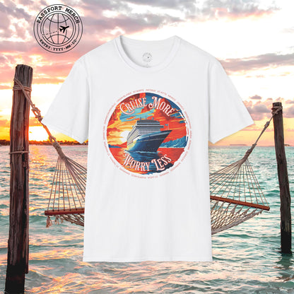 Cruise More Worry Less Caribbean T-Shirt