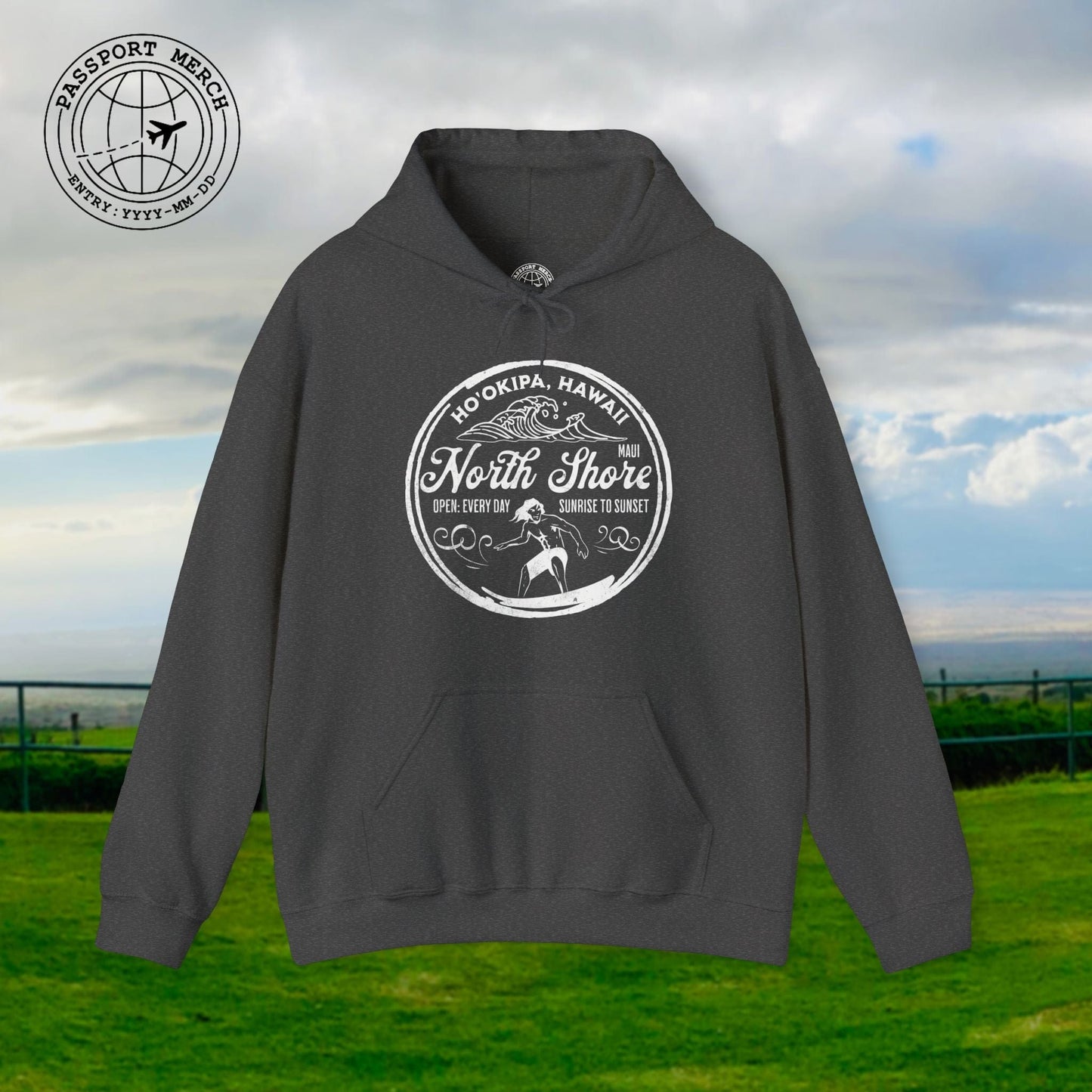 Ho'okipa North Shore, Maui, Hawaii Hoodie
